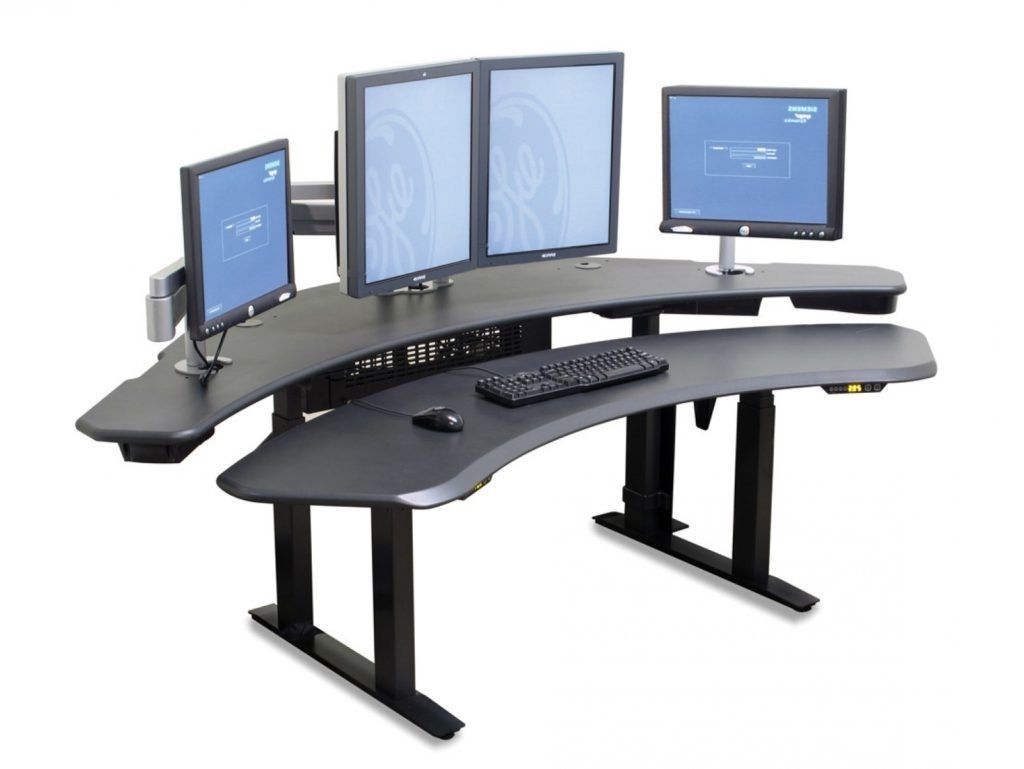 Well Known Trend Ergonomic Computer Desk 16 With Additional Home Kitchen Intended For Ergonomic Computer Desks (View 8 of 20)