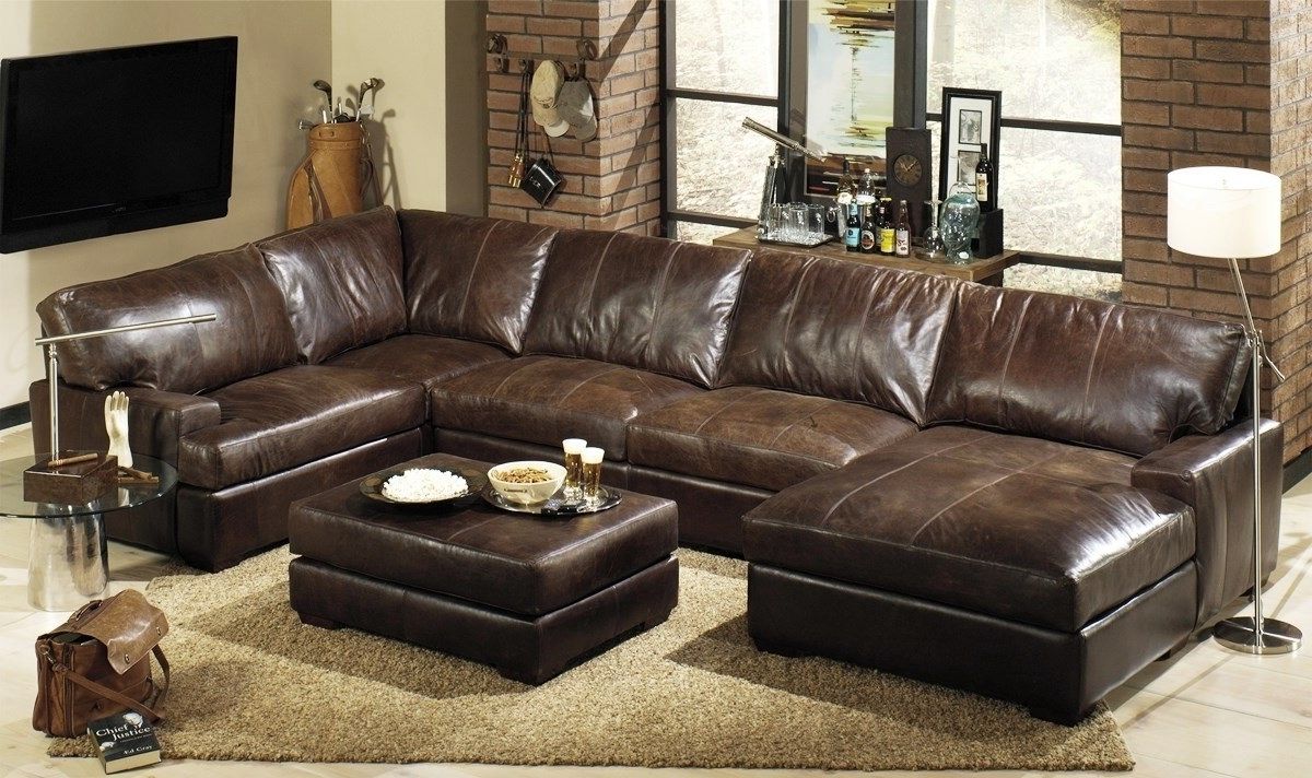 Featured Photo of 20 Best Collection of High End Leather Sectional Sofas