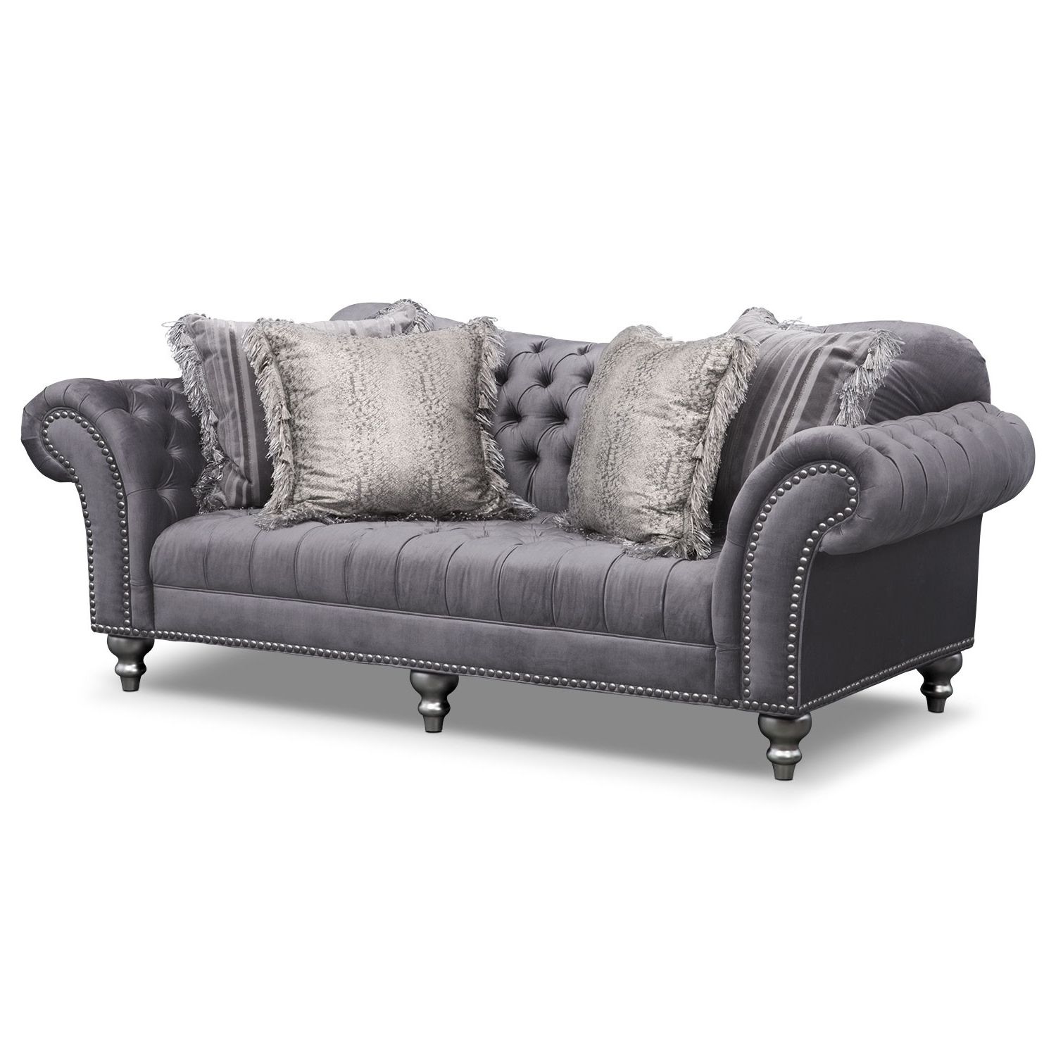 Widely Used Sofa : Cheap Grey Sofa Grey Sofa Set Modern Tone Fabric Unusual For Unusual Sofa (View 3 of 20)