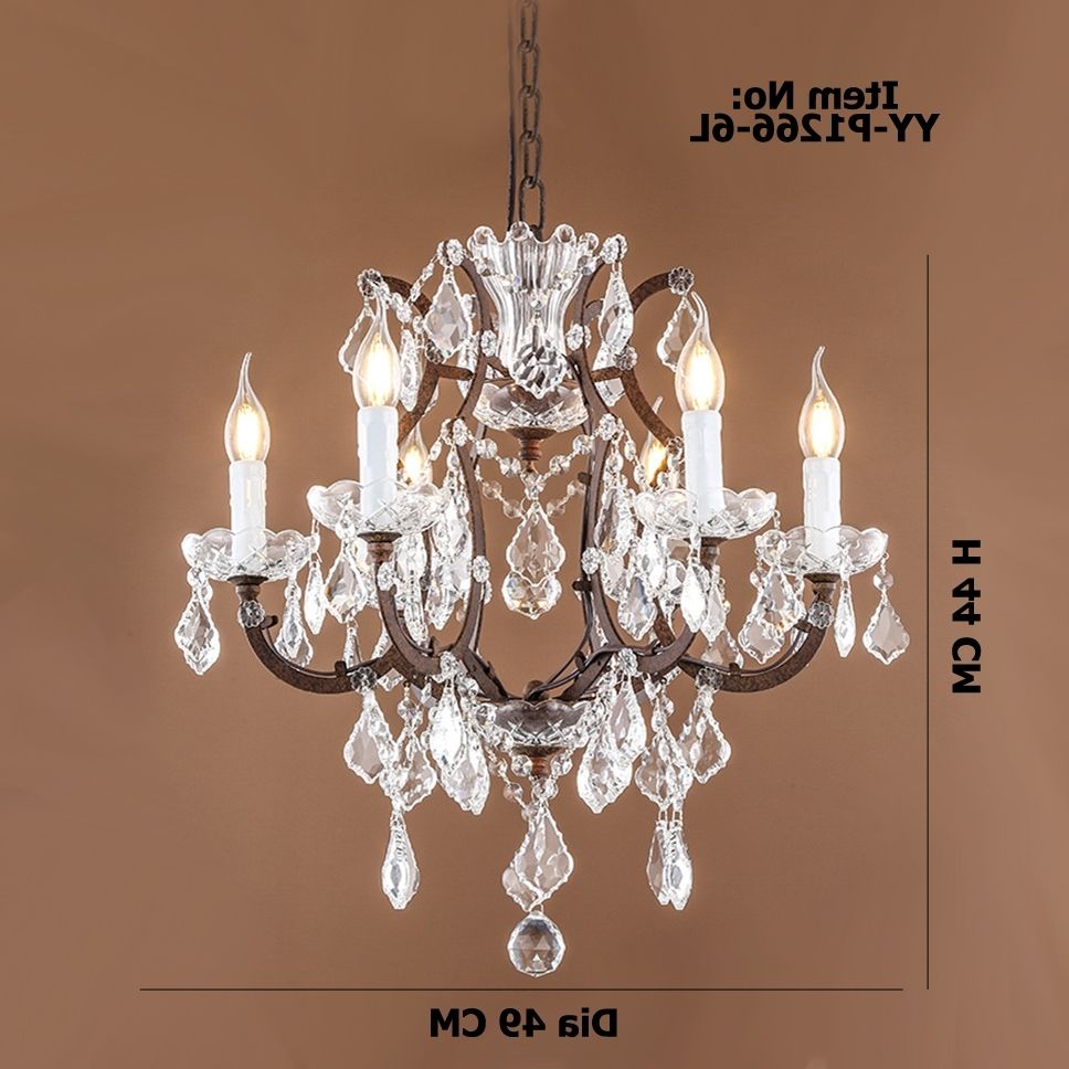 Best And Newest Retro Antique Crystal Drops Chandeliers/large French American Empire Regarding Antique Looking Chandeliers (View 9 of 20)