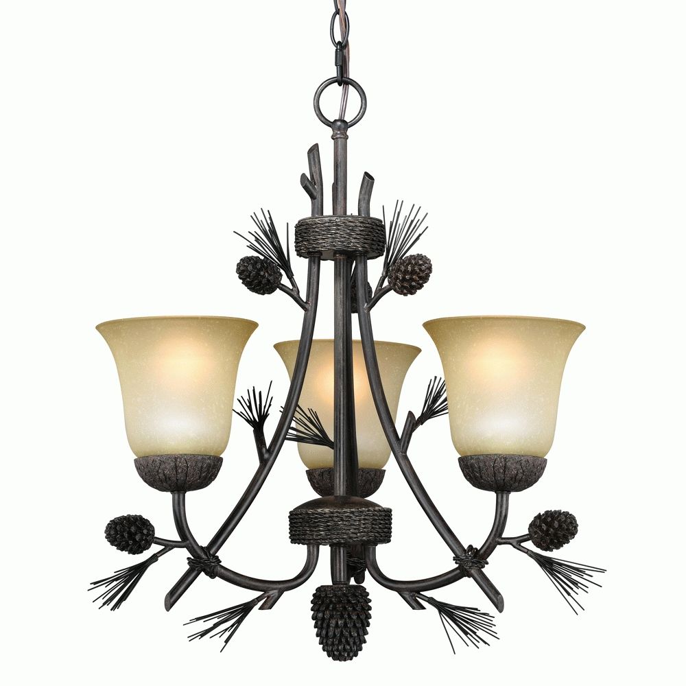 Black Forest Décor Inside Small Bronze Chandelier (View 12 of 20)