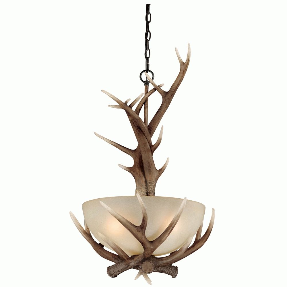Cast Antler Inverted Chandelier For Most Popular Antler Chandeliers And Lighting (View 20 of 20)