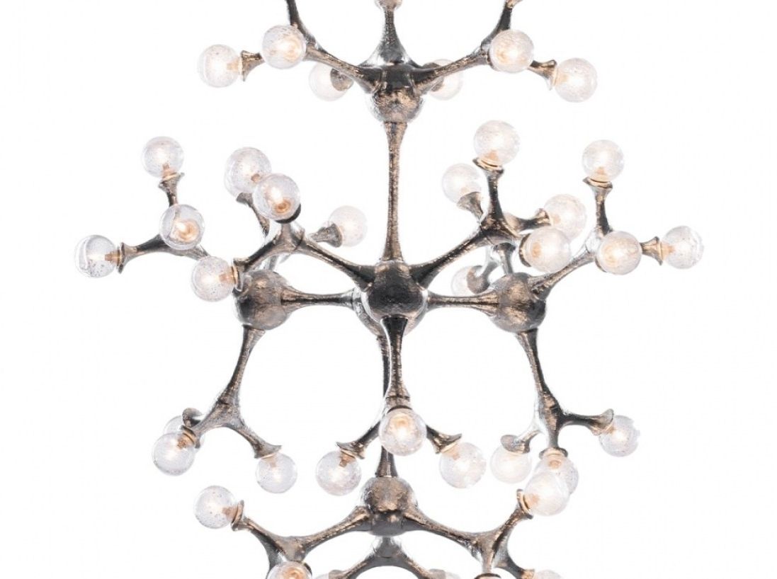 Chandelier : Atom Chandelier Trendy‚ Engrossing 1950s Atomic Throughout Widely Used Atom Chandeliers (View 10 of 20)