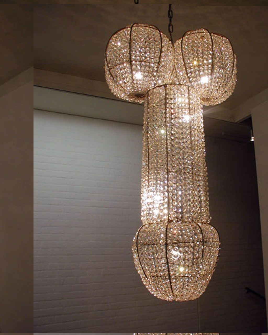 Contemporary Chandeliers With Regard To Most Up To Date Modern Creative Chandeliers Design – Looks More Like A Penis (View 4 of 20)