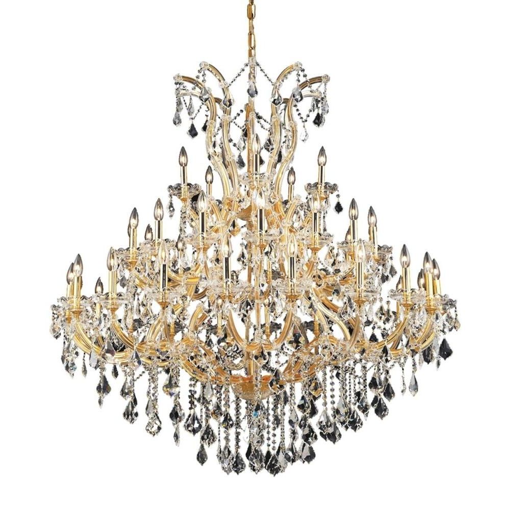 Featured Photo of The 20 Best Collection of Crystal Gold Chandelier