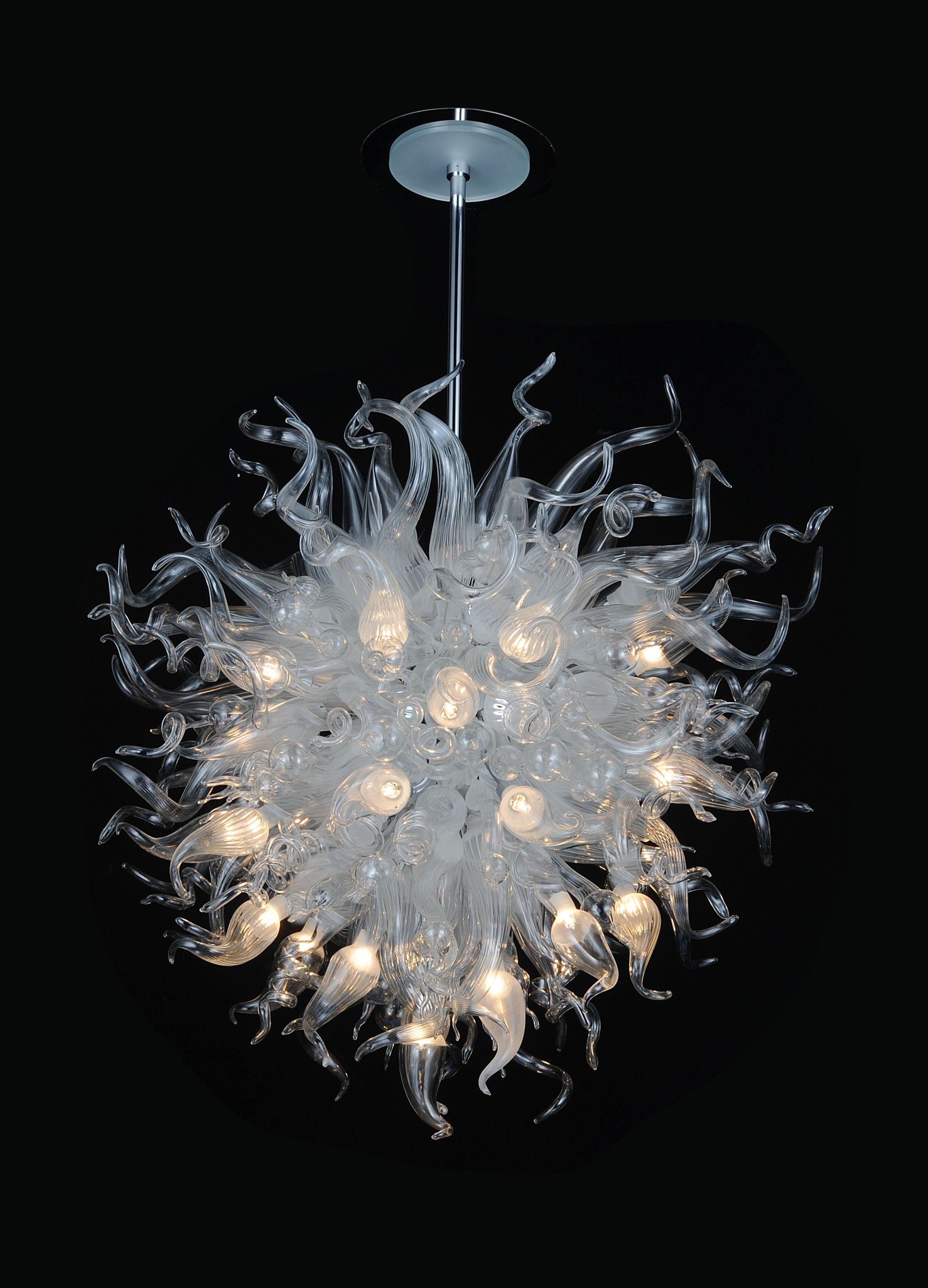 Current Clear Glass Chandeliers Within Chandelier (View 13 of 20)