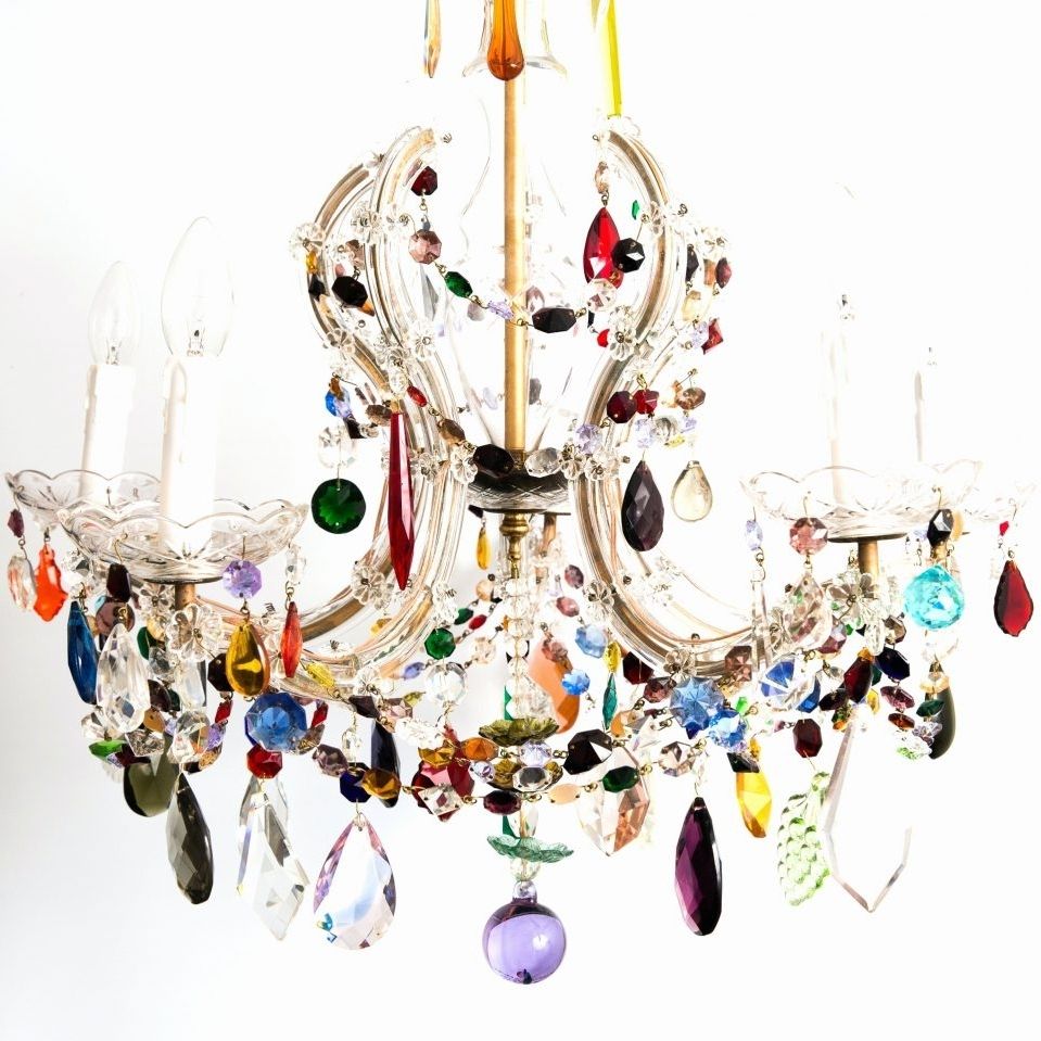 Famous Multi Coloured Acrylic Chandeliers – Chandelier Designs With Multi Colored Gypsy Chandeliers (View 14 of 20)