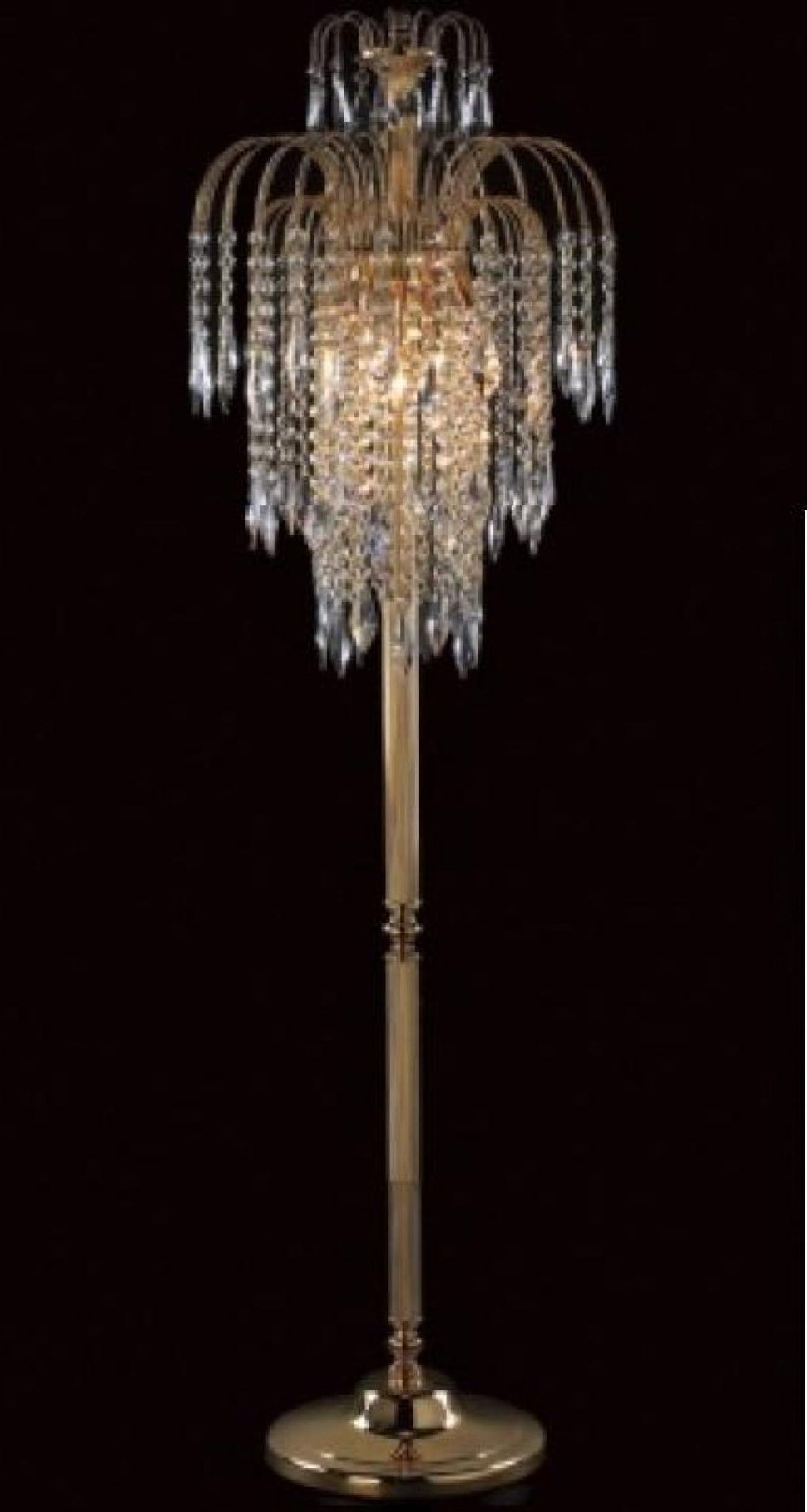 Faux Crystal Chandelier Table Lamps Regarding Trendy Chandeliers : Table Lamps Crystal Chandelier Lamp Shades Fresh Cool (View 1 of 20)
