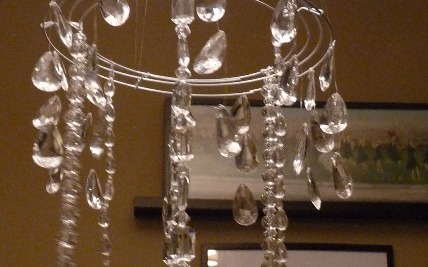 Faux Crystal Chandeliers Fauxal Chandelier Creative Lady Of The Regarding Trendy Faux Crystal Chandeliers (View 19 of 20)