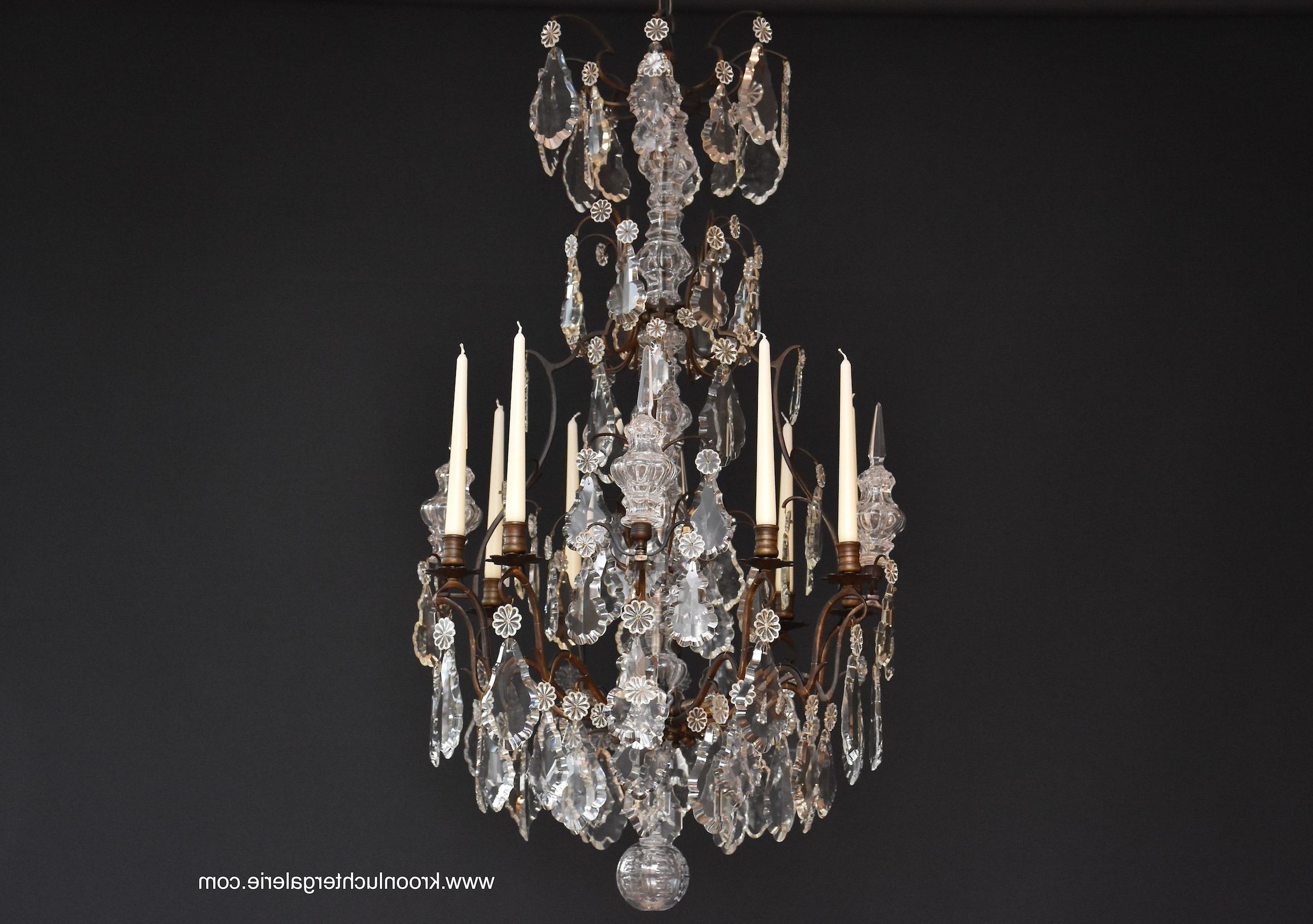 French Chandelier In Style Of Louis Xv, Ref (View 7 of 20)