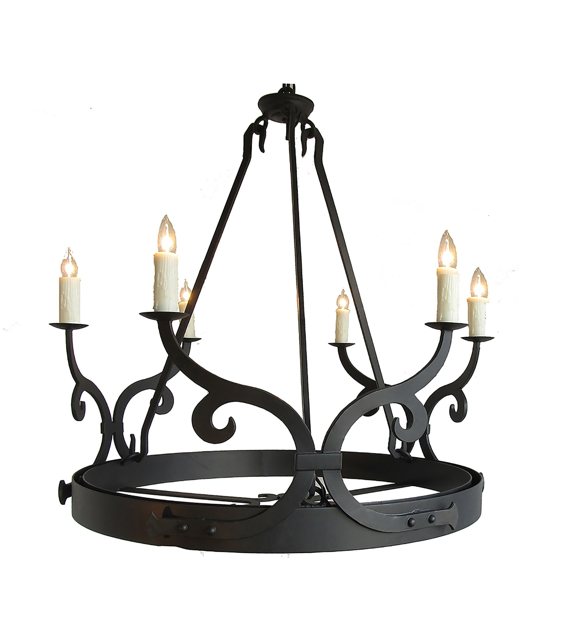 Important Aspects To Consider On Wrought Iron Candle Chandelier Inside Widely Used Iron Chandelier (View 19 of 20)