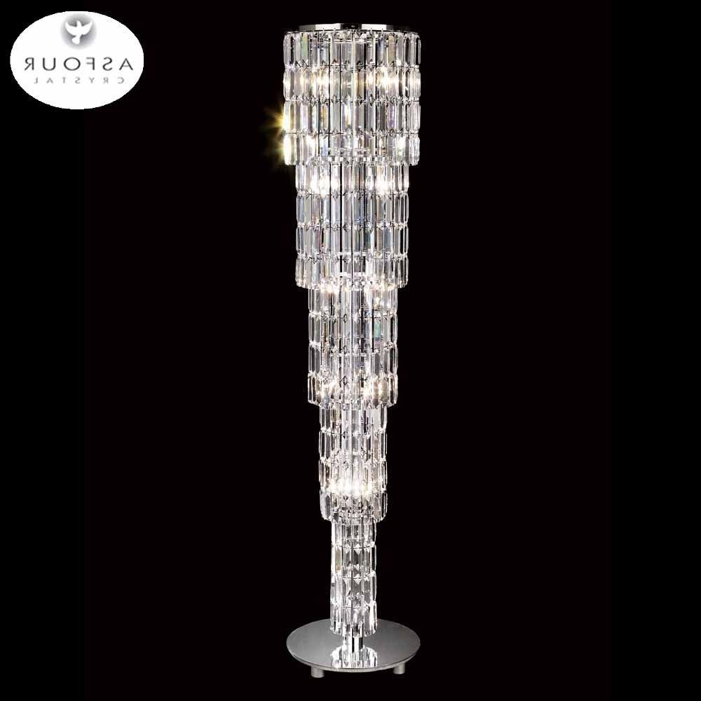 Inspiration Within Famous Crystal Chandelier Standing Lamps (View 17 of 20)