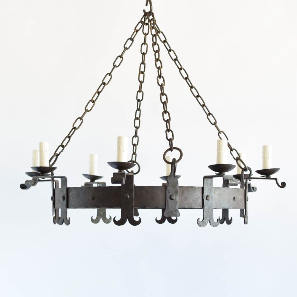 Large Iron Chandelier With Regard To Well Known Large Iron Ring Chandelier – The Big Chandelier (View 9 of 20)