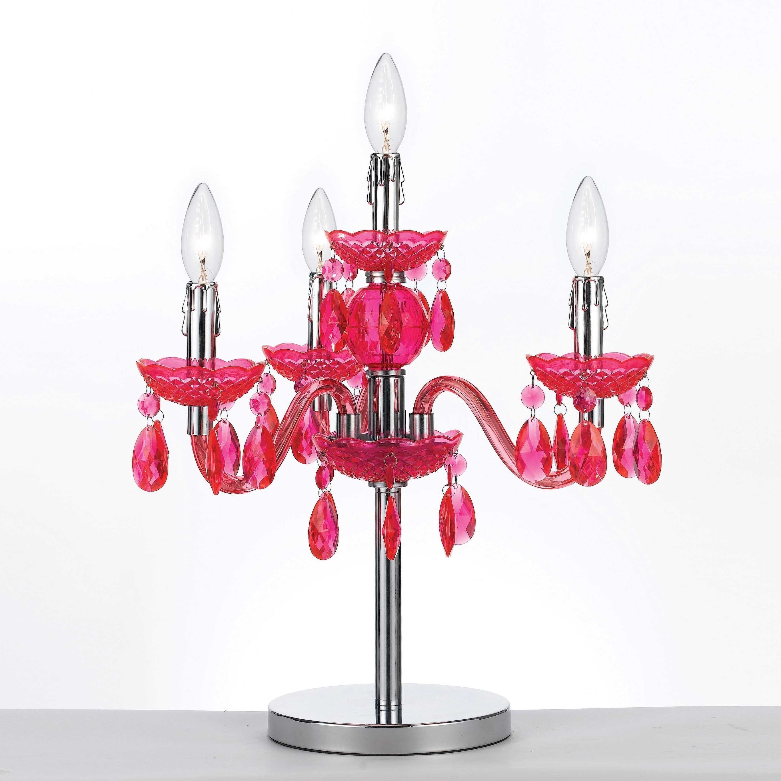 Mini Chandelier Table Lamps Throughout Latest Chandelier Style Table Lamps, Small Chandelier Table Lamp (View 7 of 20)
