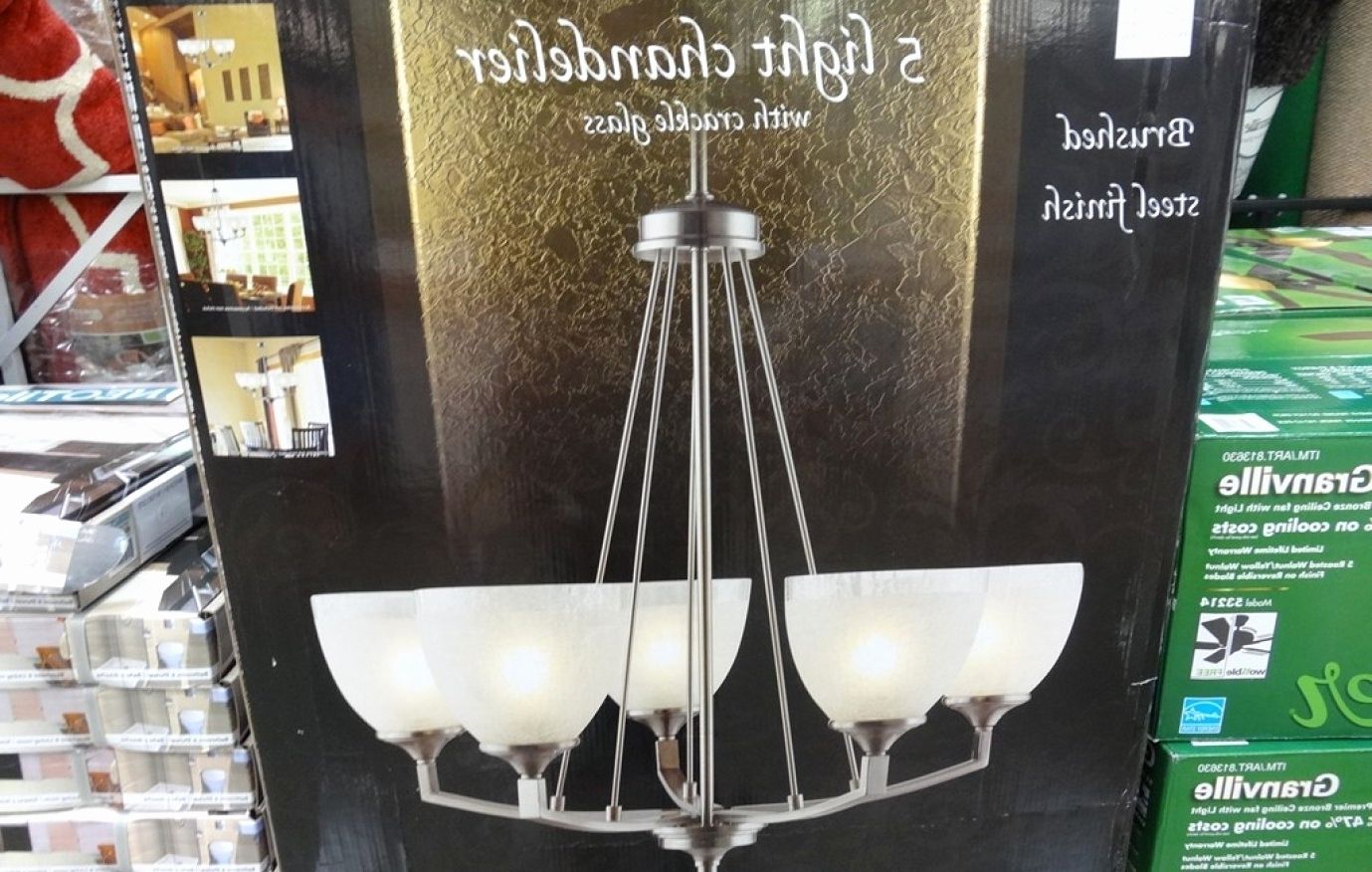 Most Popular Costco Chandeliers Within Chandelier Costco Luxury Dsi 7 Light Led Chandelier – Furniture Home (View 15 of 20)