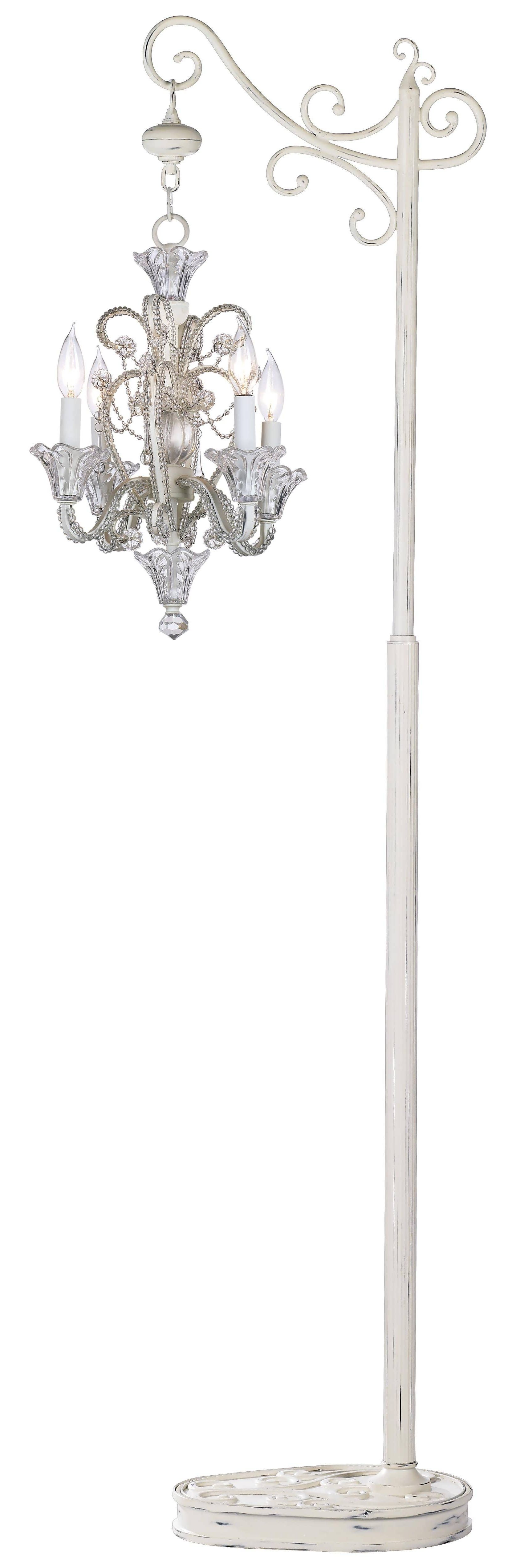 Most Recent Chandelier Standing Lamps Regarding Light : Chandelier Lamp Shades Ceiling Light Fixture Rectangular (Photo 1 of 20)