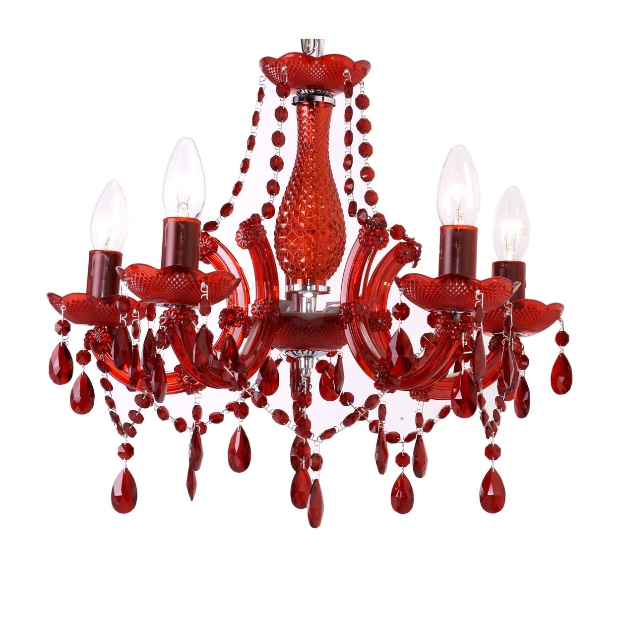 Most Recent Teen Room Ideas, Red Crystal Chandelier Red Mini Chandelier Within Red Chandeliers (View 6 of 20)