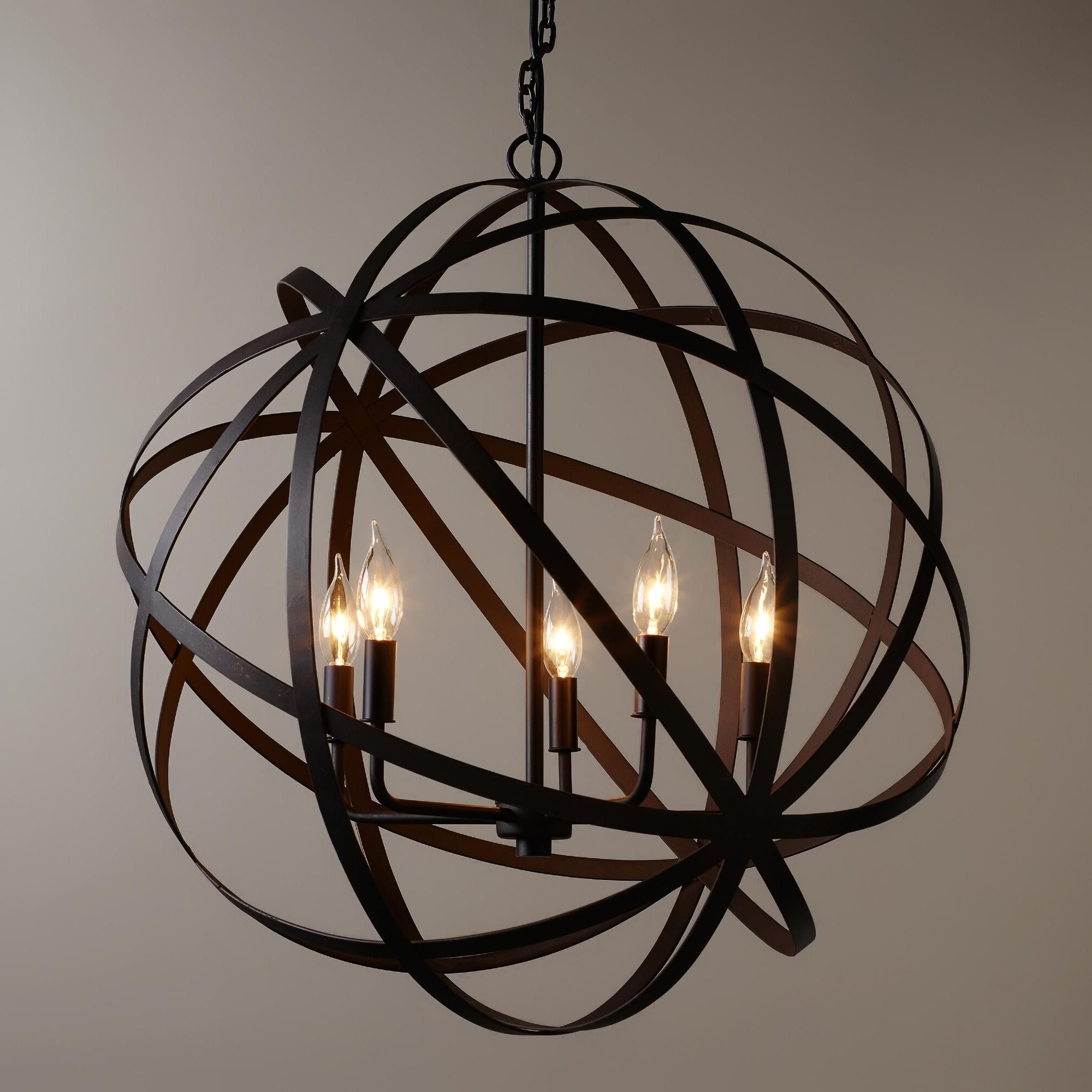 Most Recently Released Orb Chandeliers Within Light : Creative Orb Chandelier About Interior Designing Home Ideas (View 1 of 20)