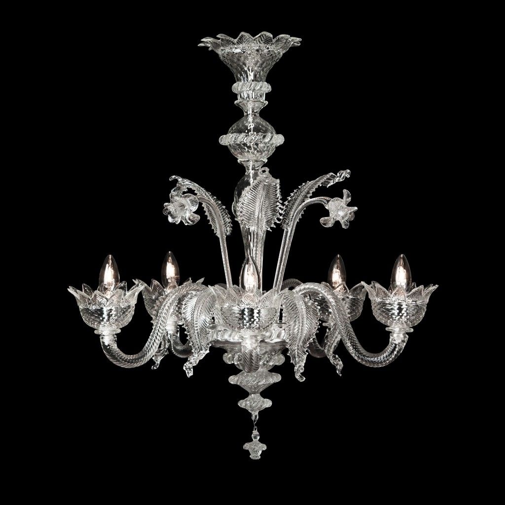 Murano Glass Chandelier Made In Venice Within Murano Chandelier (View 13 of 20)