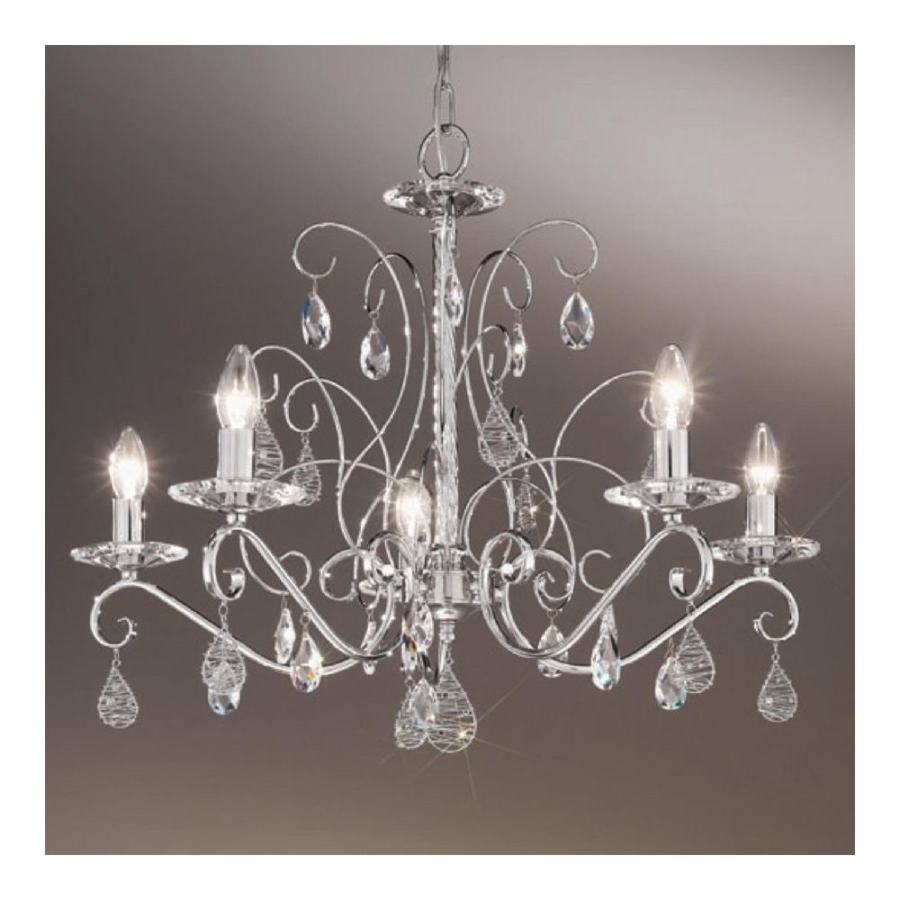 Preferred Chrome And Crystal Chandelier Intended For Chandeliers Design : Marvelous Scbk Swarovski Crystal Chandeliers (View 18 of 20)