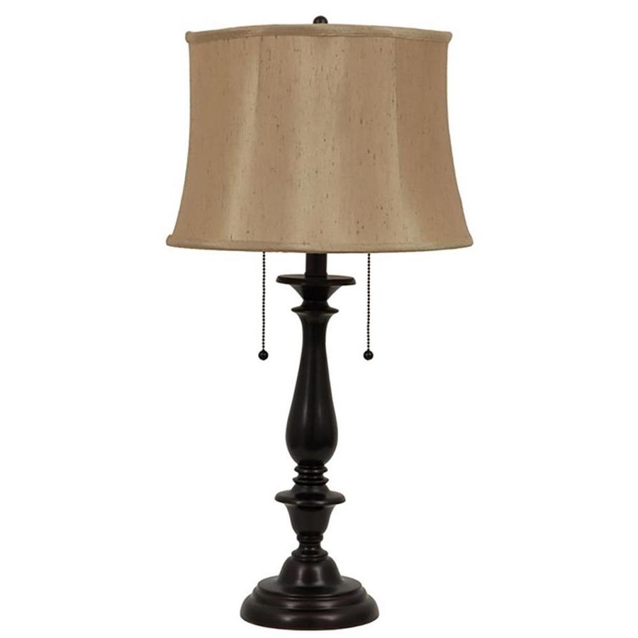 Shop Table Lamps At Lowes With Regard To Newest Faux Crystal Chandelier Table Lamps (View 20 of 20)