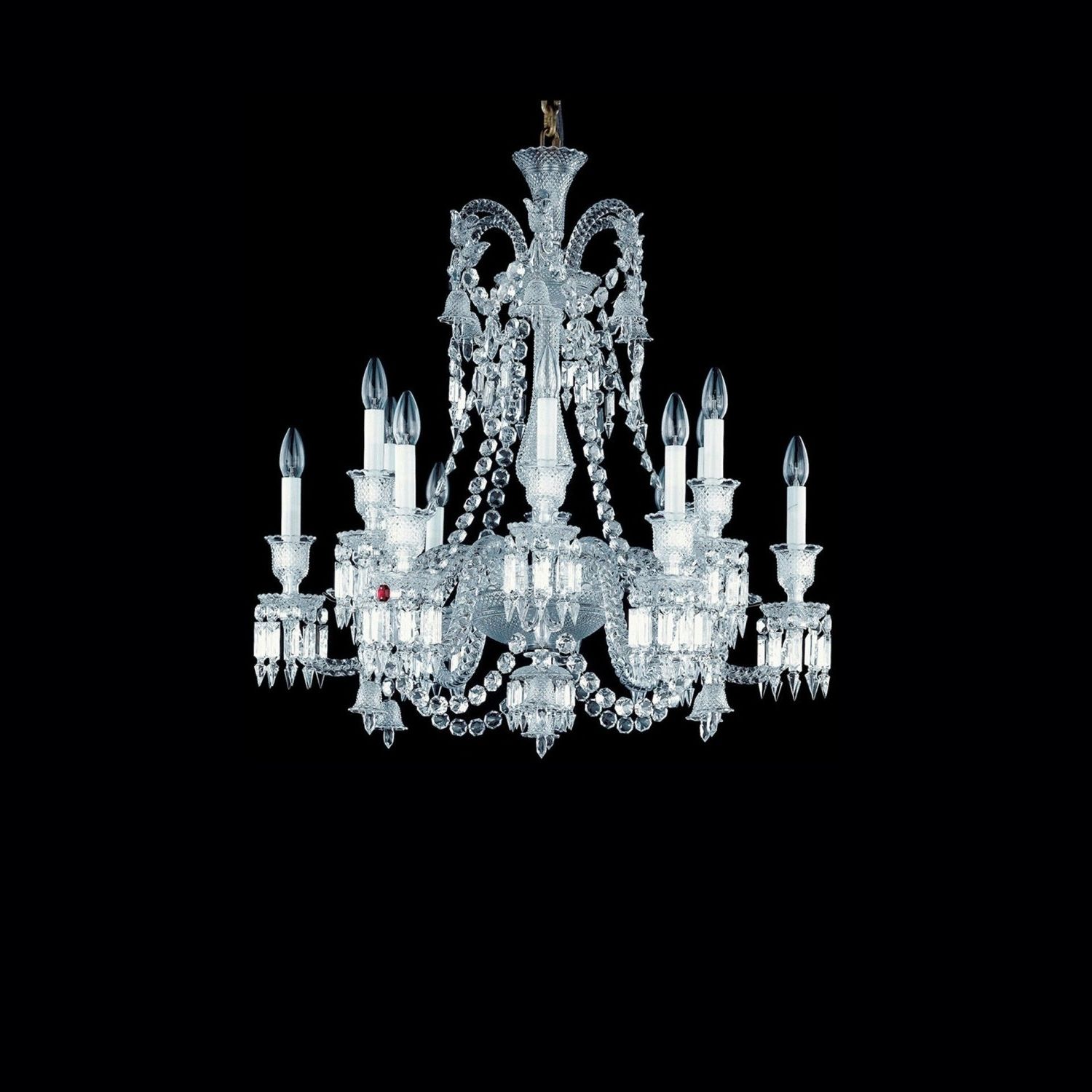 Short Chandelier With Regard To Most Recently Released Chandelier Clear 12l Baccarat Zenith  (View 5 of 20)