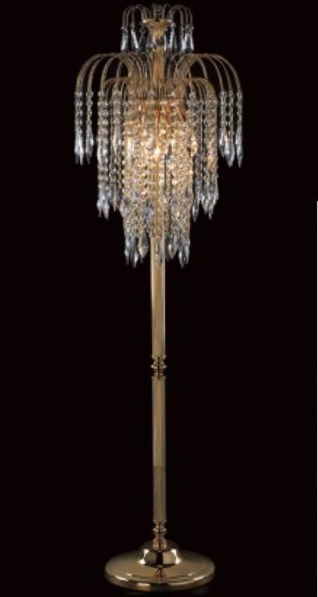 Standing Chandelier Floor Lamp – Chandelier Designs With Regard To Well Liked Free Standing Chandelier Lamps (View 2 of 20)