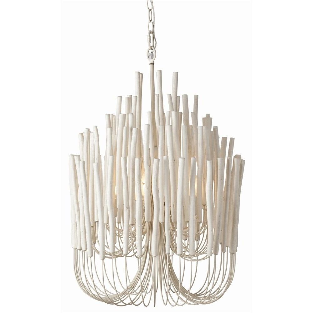 Featured Photo of 20 Inspirations Modern White Chandelier