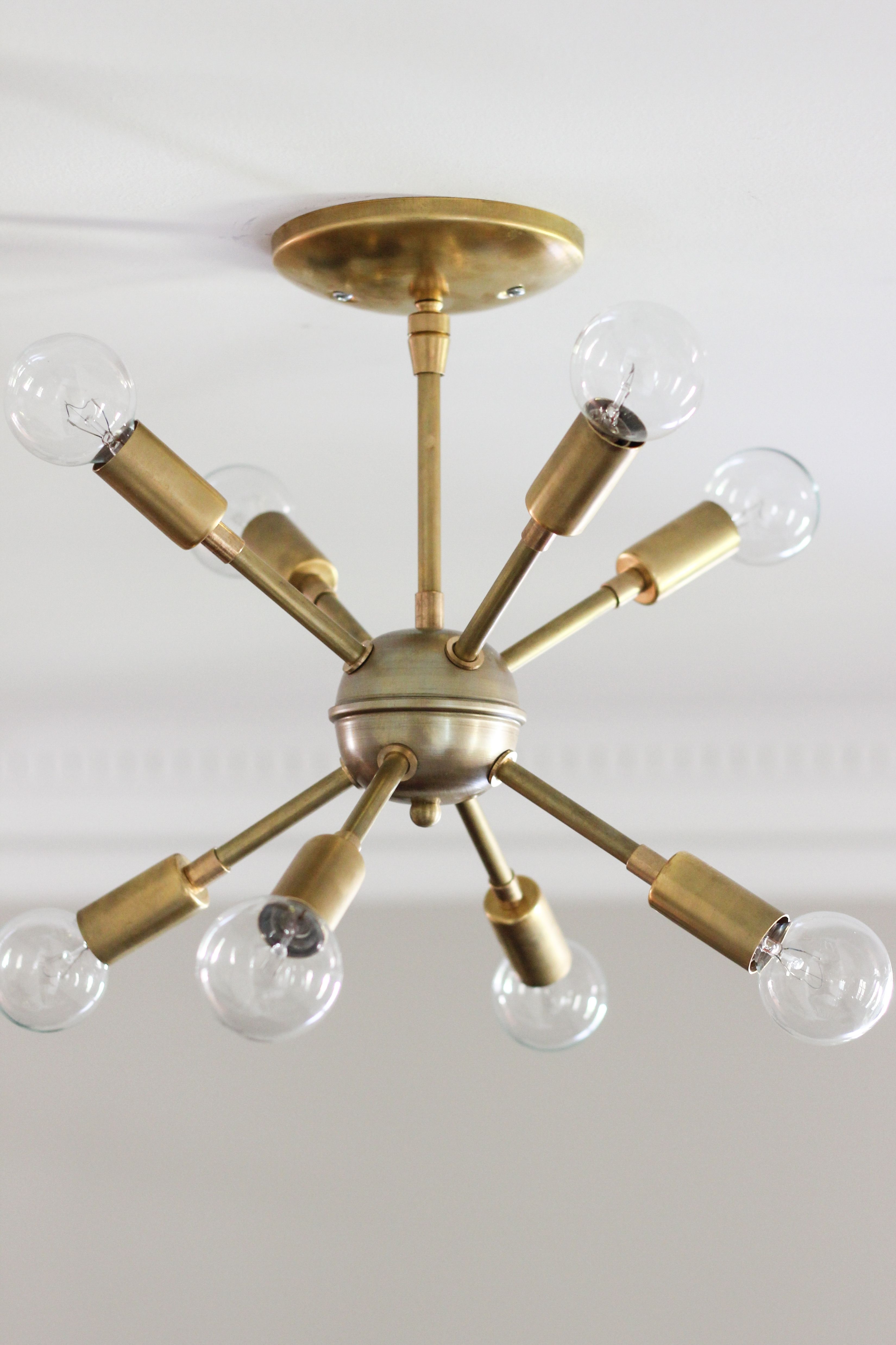 Well Known Awesome New Sputnik Chandelier Mid Century Style Lighting Source With Regard To Mini Sputnik Chandeliers (View 2 of 20)