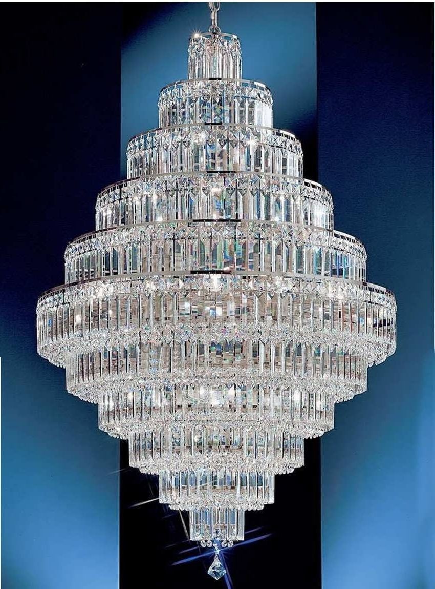 Well Known Huge Crystal Chandelier Regarding Chandeliers Design : Amazing Beautiful Large Crystal Chandeliers (View 4 of 20)
