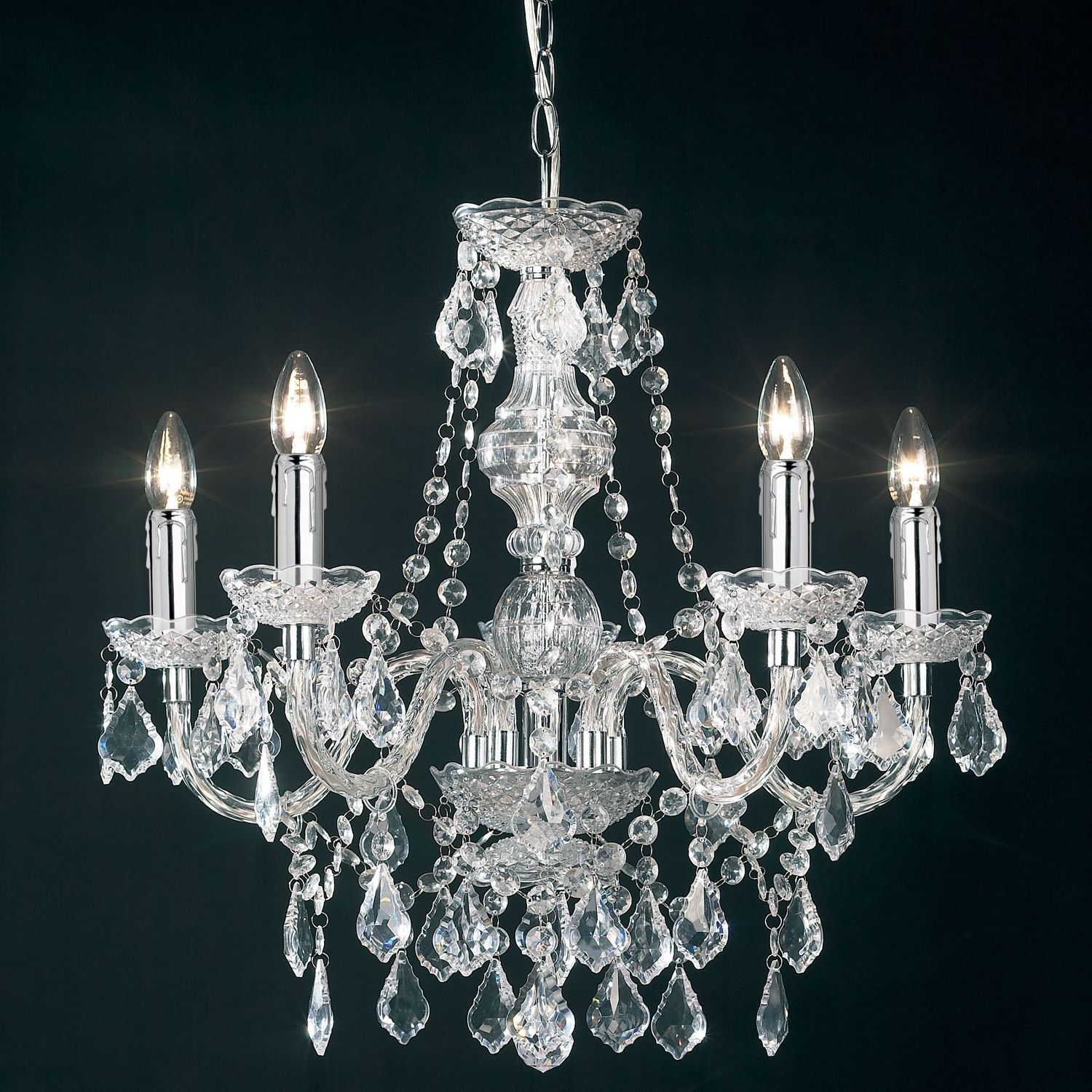 Well Known Luxury Acrylic Chandelier – Home Designing Intended For Acrylic Chandelier Lighting (View 14 of 20)