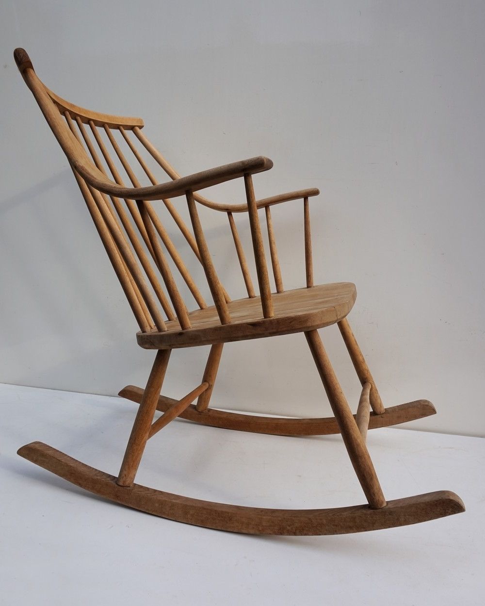 2018 Vintage Mid Century Scandinavian Rocking Chair From The 1960s For Retro Rocking Chairs (View 1 of 20)