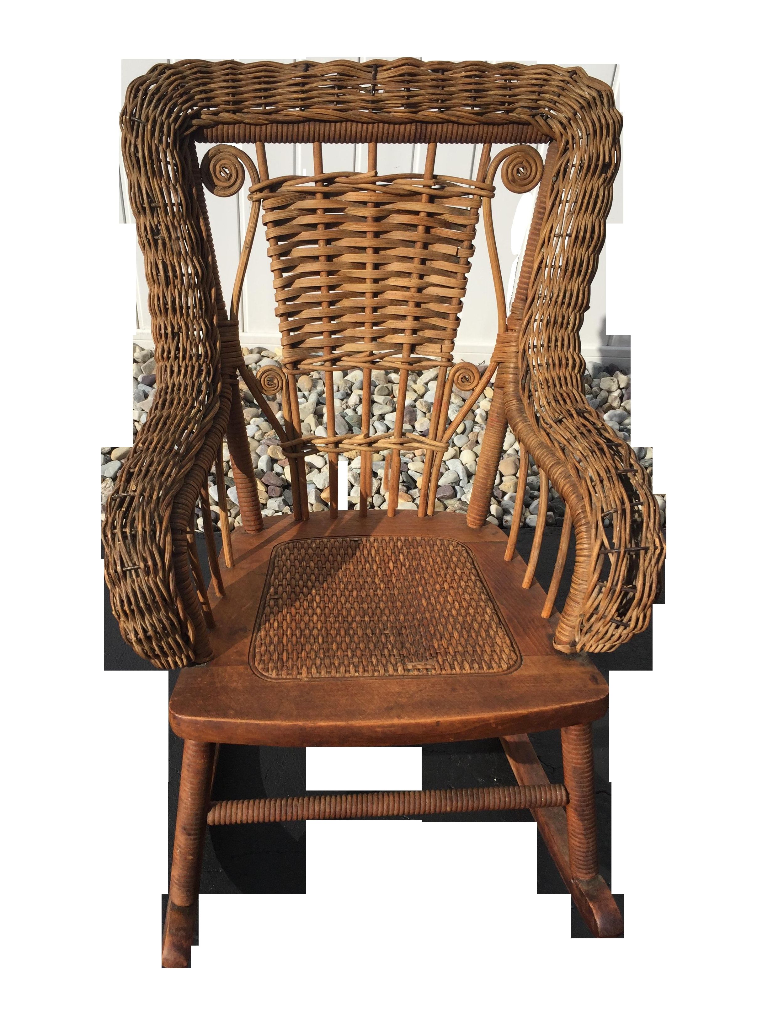 Antique Wicker Rocking Chairs For Current Antique Wicker Furniture Awesome Antique Wicker Rocking Chair Best (View 14 of 20)