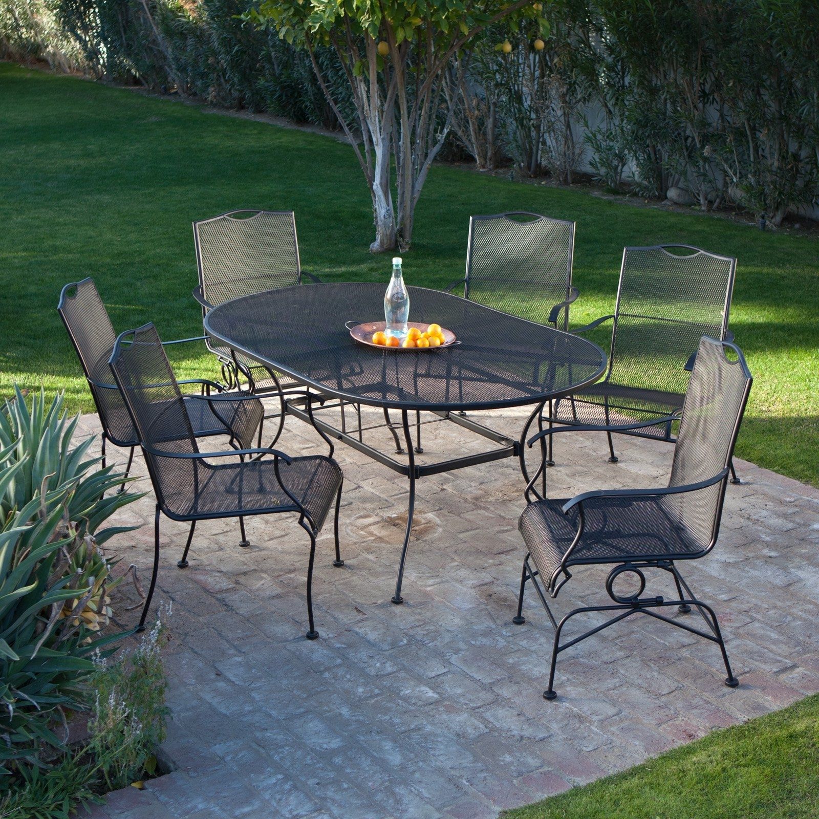 Featured Photo of 2024 Popular Iron Patio Conversation Sets