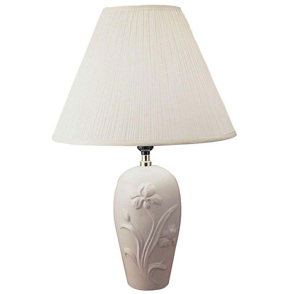Favorite Living Room Table Lamps At Home Depot Pertaining To Ore International 26 In (View 20 of 20)