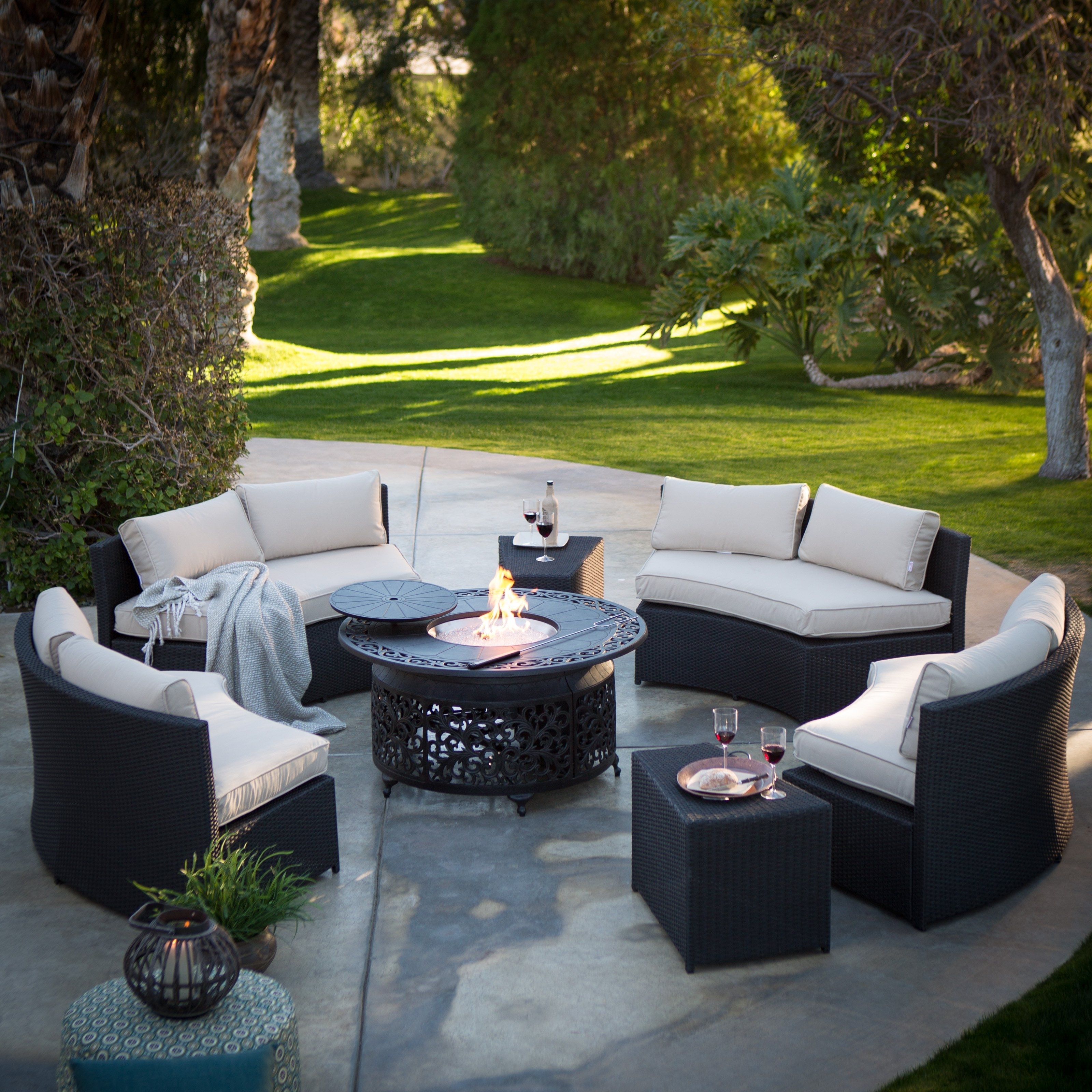 Favorite Patio Conversation Sets With Gas Fire Pit – Patio Ideas Regarding Patio Conversation Sets With Gas Fire Pit (View 1 of 20)