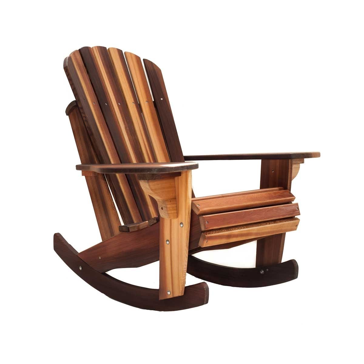 Handcrafted Adirondack Cedar Rocker Chairs & Adirondack Cedar In Well Known Rocking Chairs (View 7 of 20)