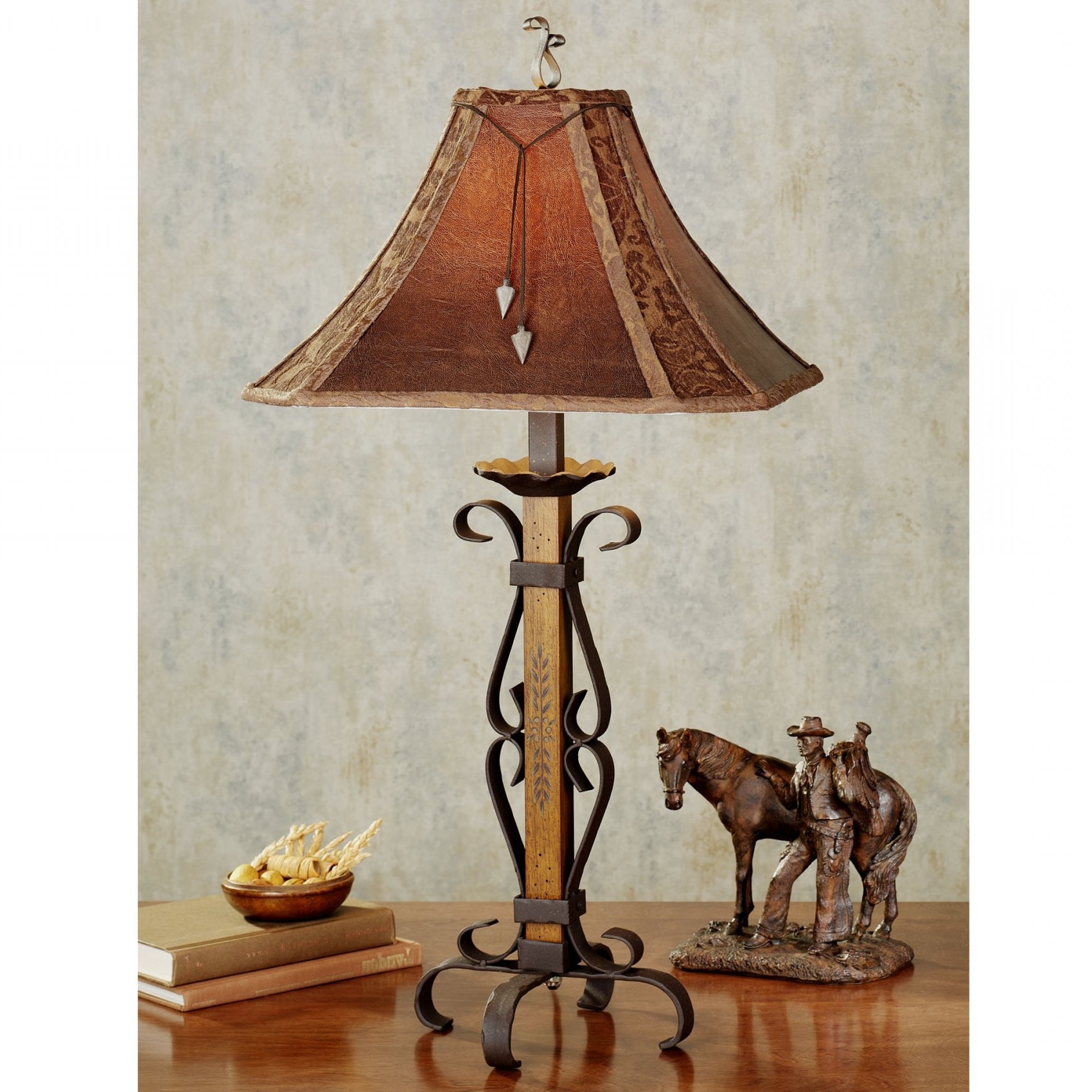 Featured Photo of Top 20 of Western Table Lamps for Living Room