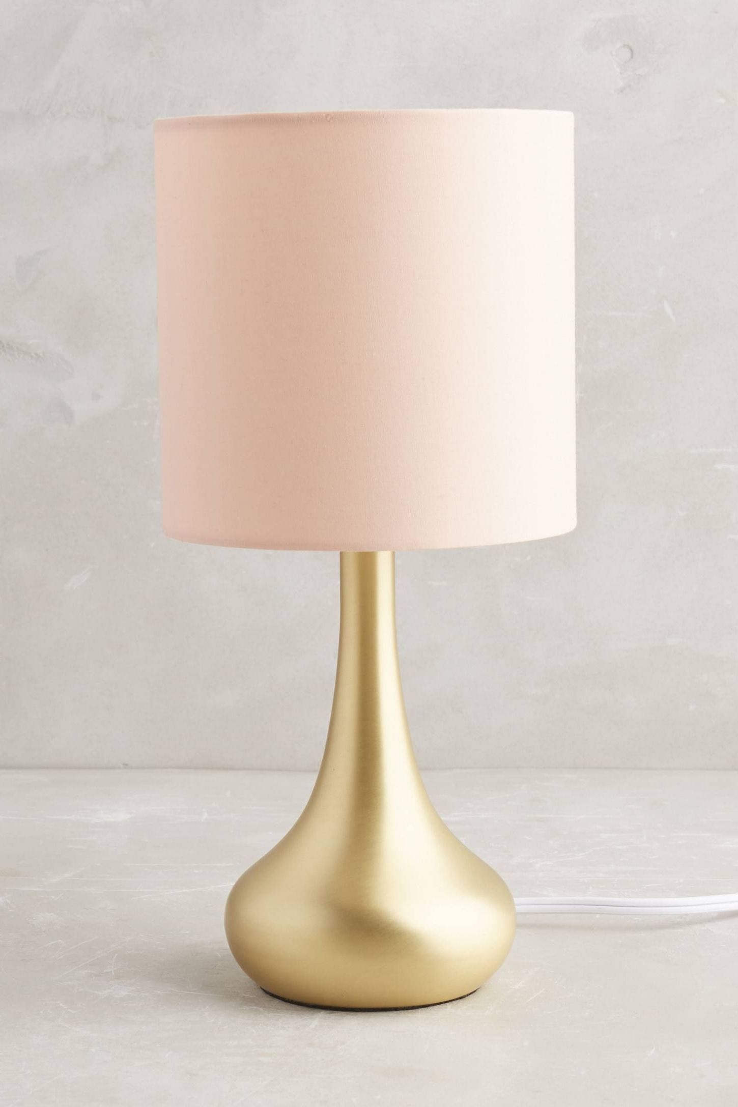 Most Current Pink Table Lamps For Living Room With Fumi Table Lamp Ensemble (View 6 of 20)