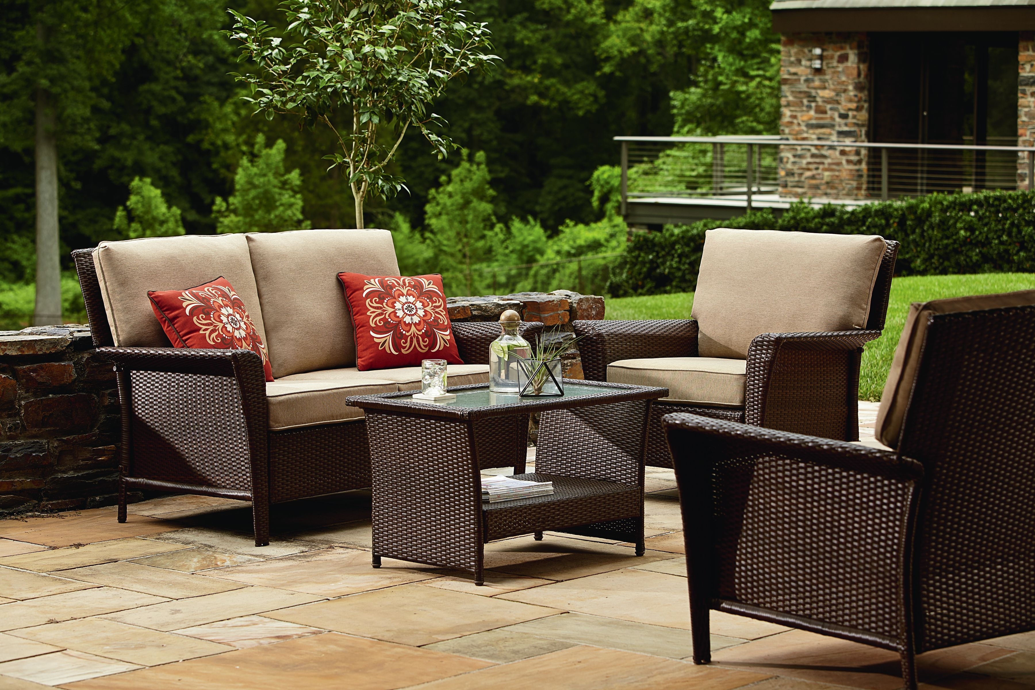 Most Recent Patio Conversation Sets At Sears Inside Nice Outdoor Patio Furniture Orlando Design New In Lighting Interior (Photo 1 of 20)