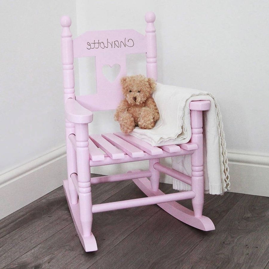 Most Recent Personalized Kid Rocking Chair : New Kids Furniture – Kid Rocking With Regard To Rocking Chairs For Toddlers (View 1 of 20)