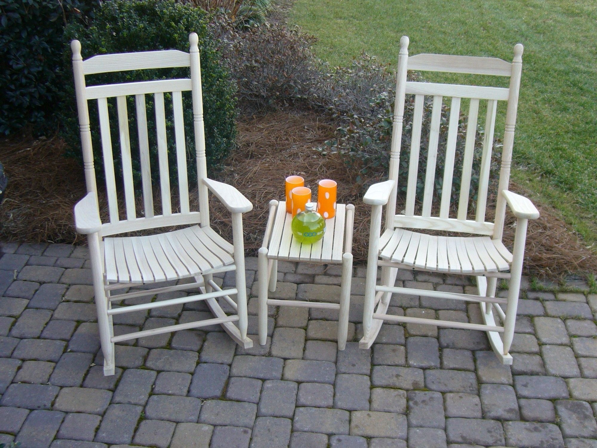 Patio Rocking Chairs And Table Intended For Well Liked Extraordinary Porch Table And Chairs Inspirational Furniture Outdoor (View 1 of 20)