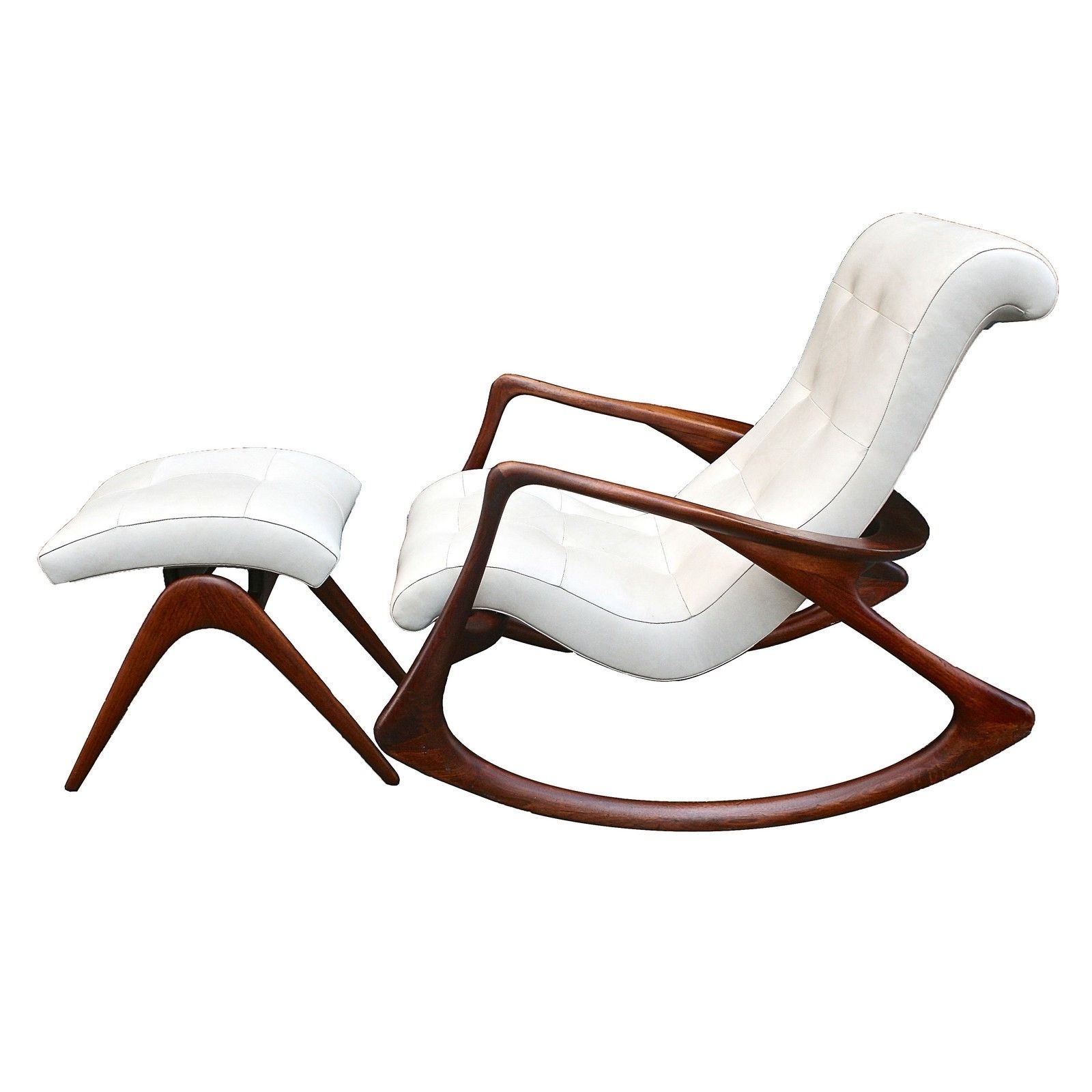 Patio Rocking Chairs With Ottoman Regarding Popular Contemporary Rocking Chair With Ottoman (View 16 of 20)