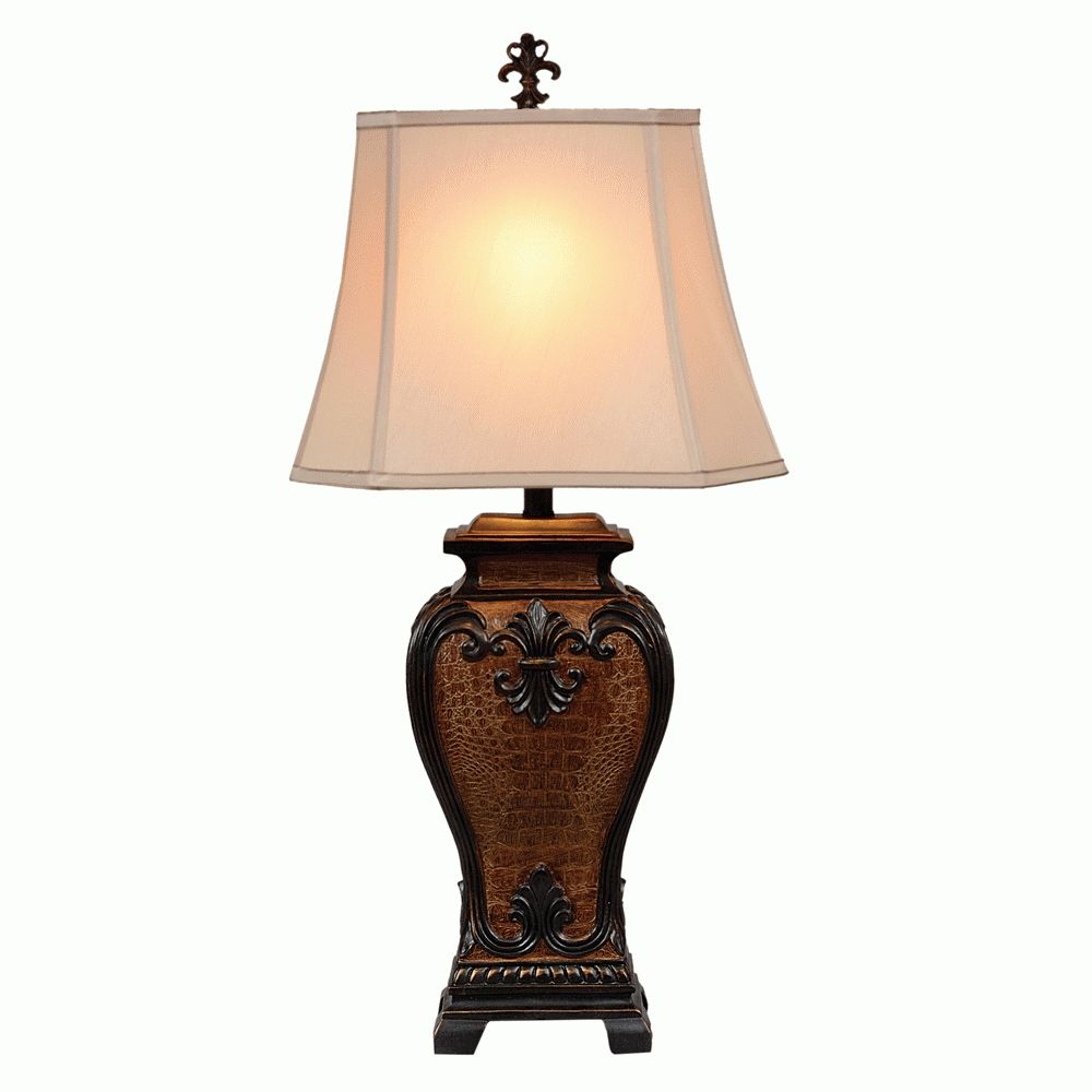 Popular Big Southwestern Style Table Lamps Furniture Western And Rustic Within Western Table Lamps For Living Room (View 4 of 20)