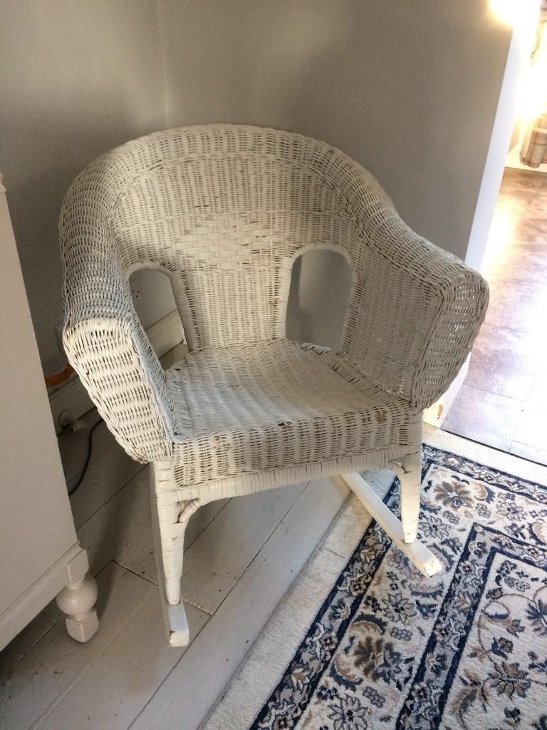 Recent White Wicker Rocking Chair For Nursery Intended For White Wicker Rocking Chair – Nursery Chair (View 6 of 20)