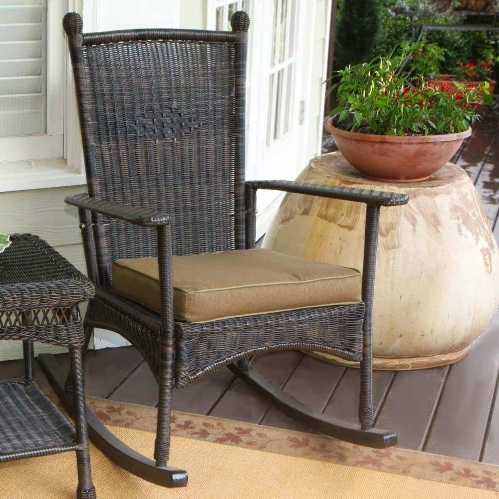 Rocking Intended For Outdoor Patio Rocking Chairs (View 1 of 20)