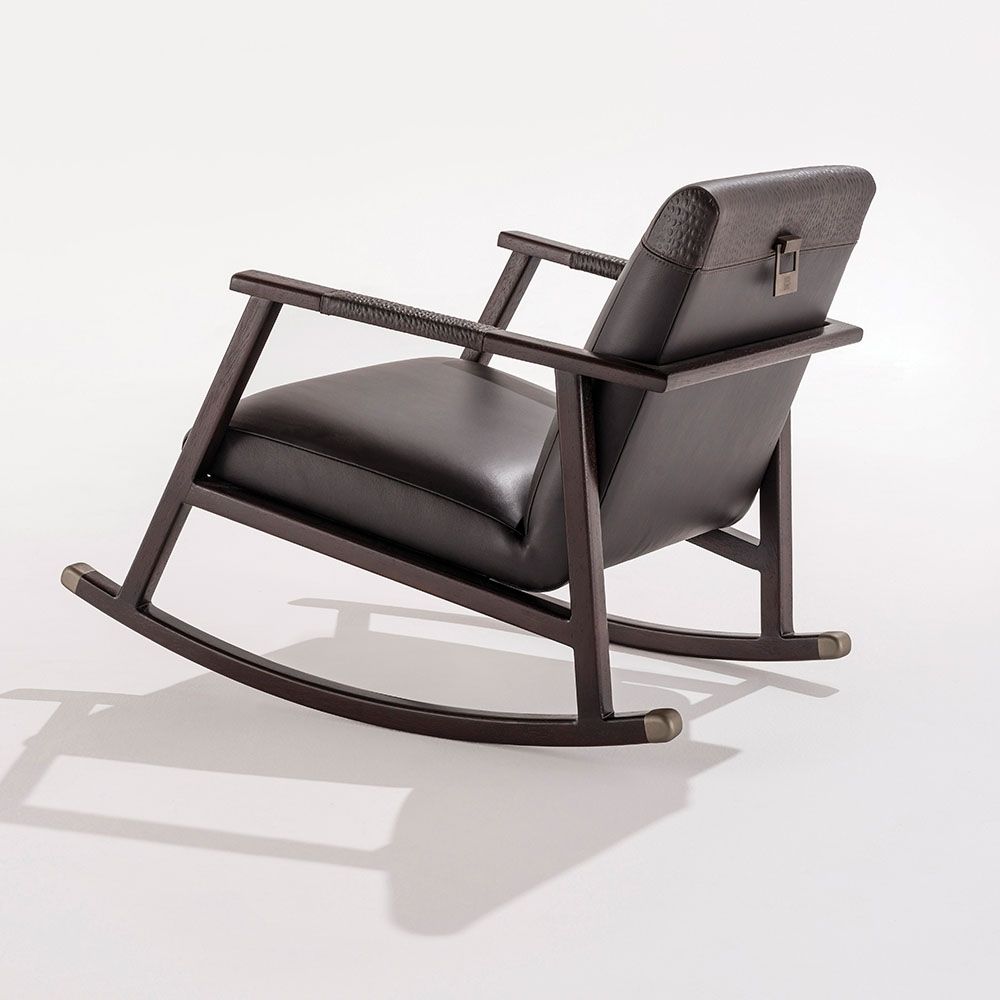Zen Rocking Chairs Throughout Favorite Eduardo Rocking Chair – Adriana Hoyos Furnishings (View 5 of 20)