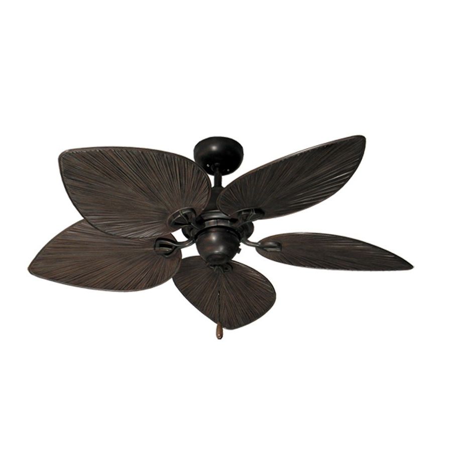 42 Inch Outdoor Ceiling Fans With Lights Within Popular 42 Inch Tropical Ceiling Fan – Small Oil Rubbed Bronze Bombay (View 17 of 20)