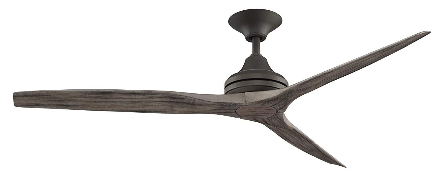 Amazon Outdoor Ceiling Fans With Lights Regarding Well Liked Informative Driftwood Ceiling Fan Amazon Com Fanimation Spitfire (View 15 of 20)