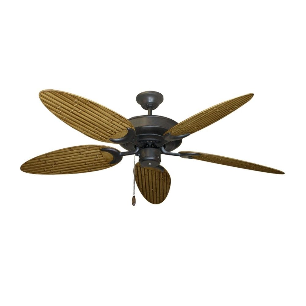 Featured Photo of 20 Best Bamboo Outdoor Ceiling Fans